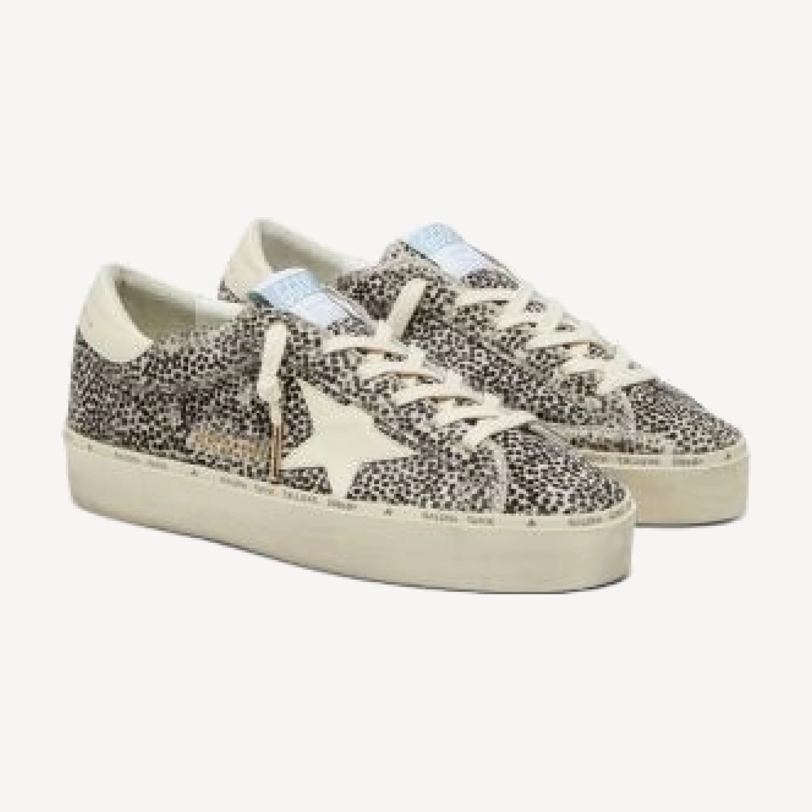 Golden Goose Women's Hi Star Horsy Calf Hair Sneakers