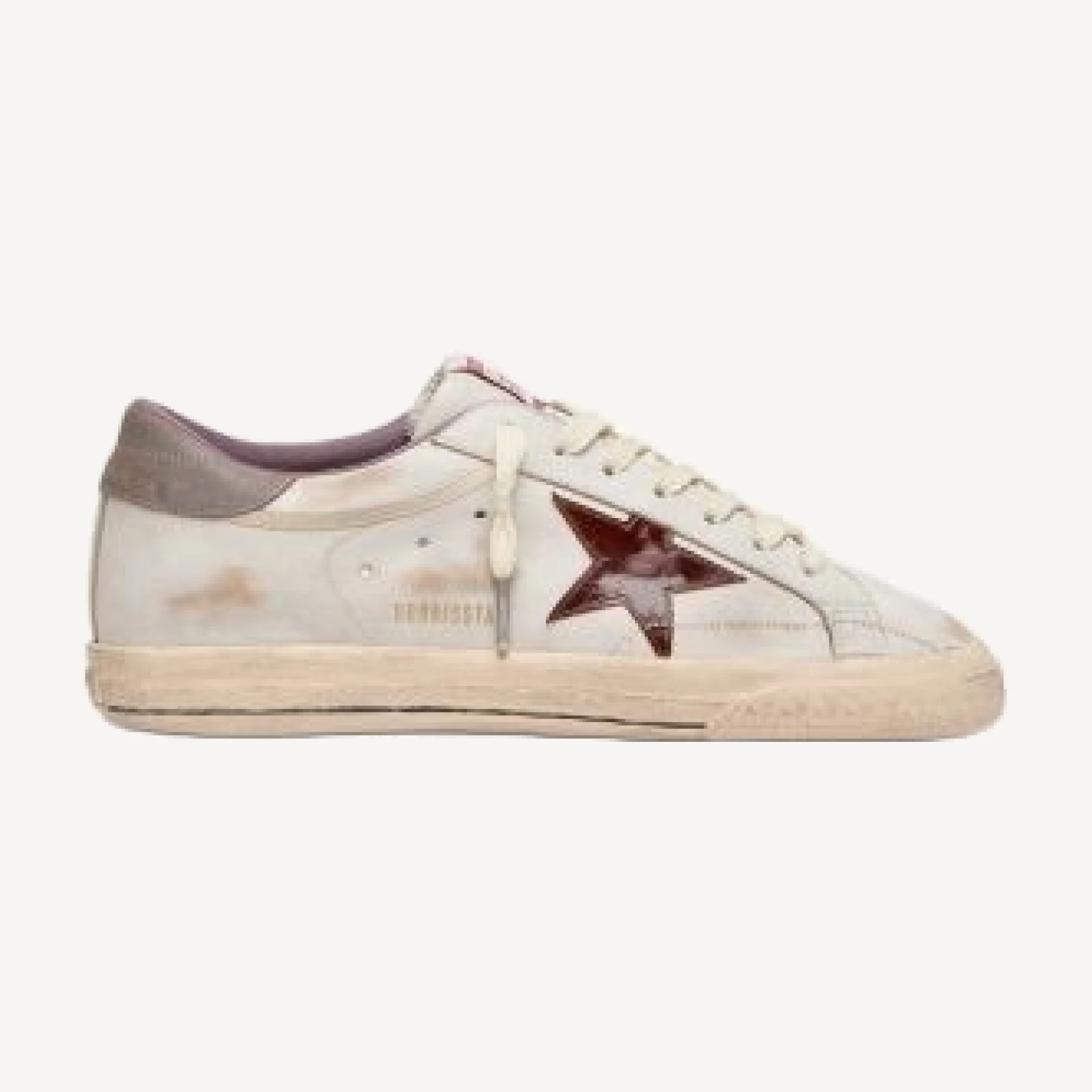Golden Goose Men's Super-Star Destroyed Foxing Leather Sneakers