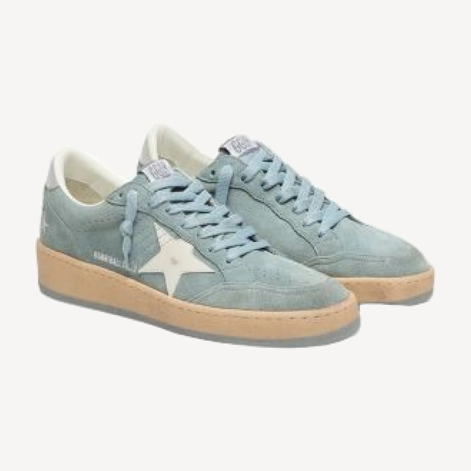 Golden Goose Women's Ballstar 2 Suede Lace Up Sneakers