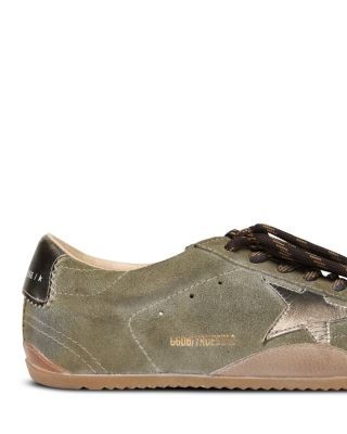 Golden Goose Women's True Star Suede & Leather Low Top Sneakers