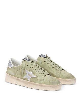 Golden Goose Women's Stardan Suede Lace Up Sneakers