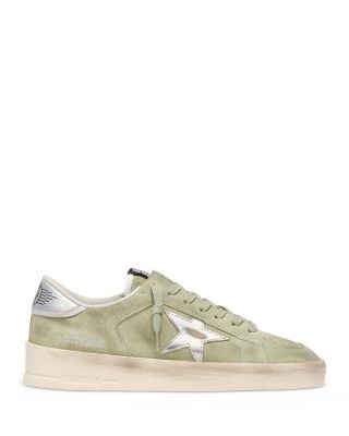 Golden Goose Women's Stardan Suede Lace Up Sneakers