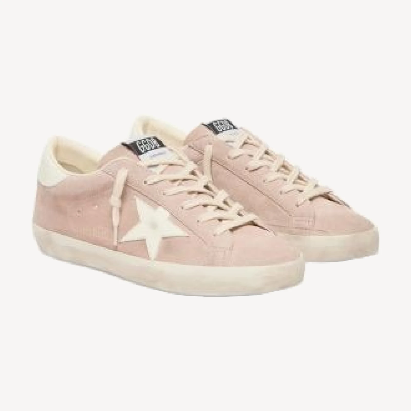 Golden Goose Women's Super Star Suede Lace Up Sneakers