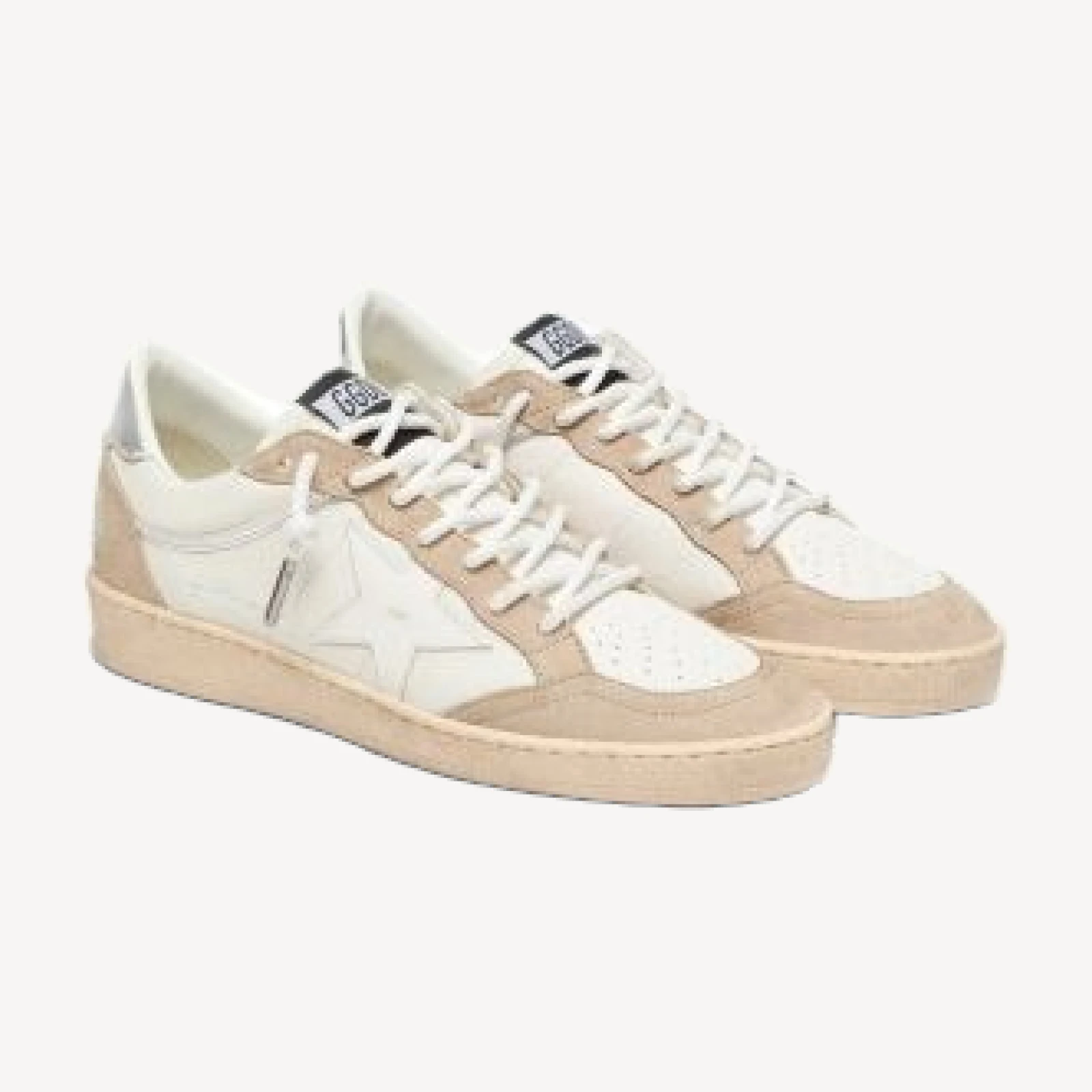 Golden Goose Women's Ballstar Suede Low Top Sneakers