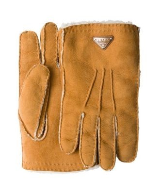 Prada Suede Sheepskin Gloves