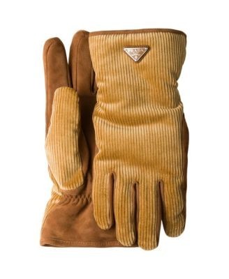 Prada Corduroy Gloves
