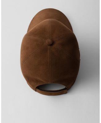 Prada Suede Baseball Cap