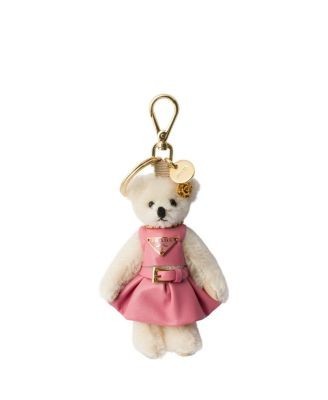 Prada Teddy Keychain Charm