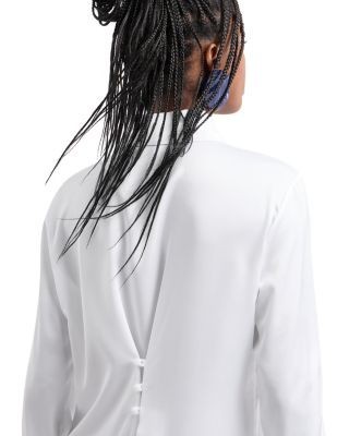 Emporio Armani Satin Crepe Shirt