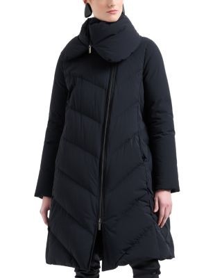 Emporio Armani Pillow Collar Puffer Coat