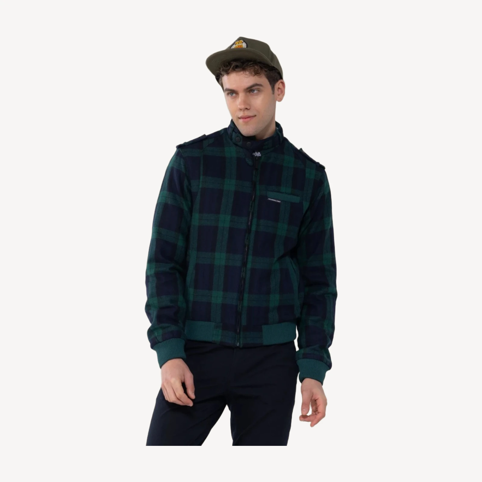 Men's Wool Iconic Racer Jacket