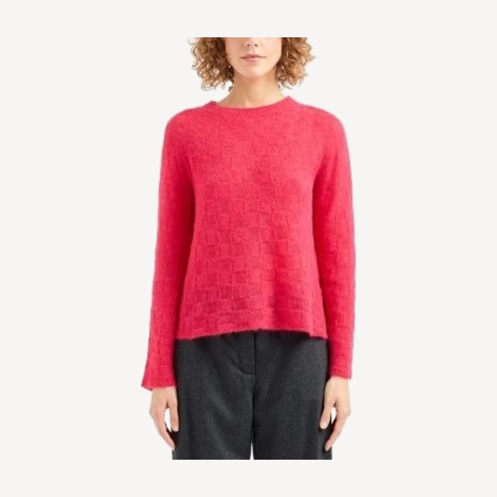 Emporio Armani Jacquard Check Sweater