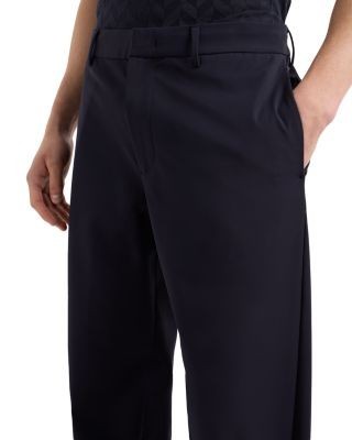 Emporio Armani Technical Nylon Stretch Regular Fit Pants