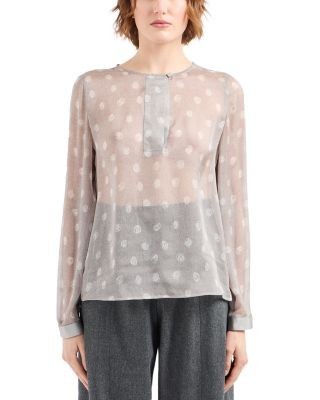Emporio Armani Silk Chiffon Top