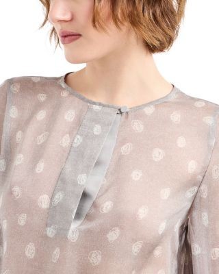 Emporio Armani Silk Chiffon Top