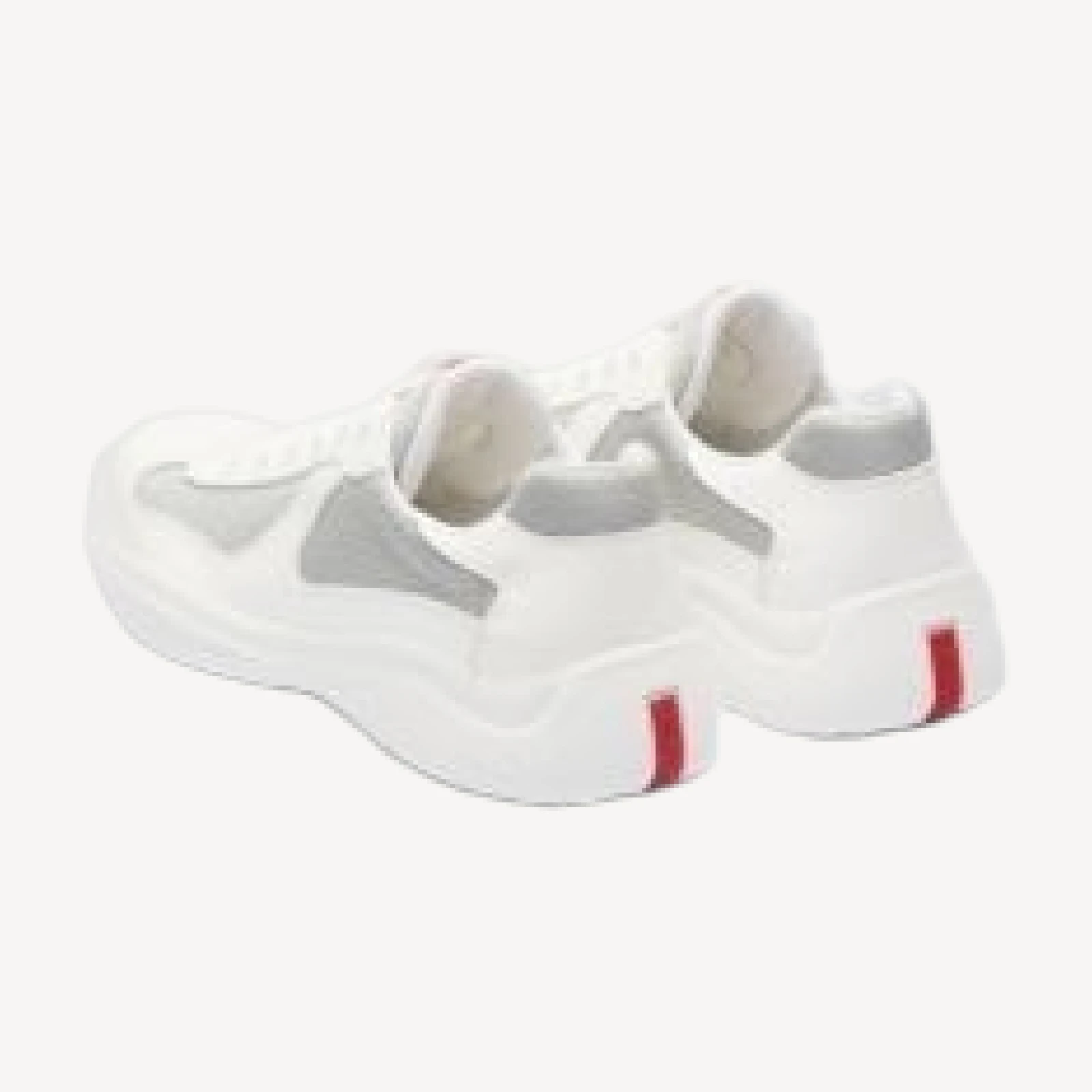Prada Men's America's Cup Patent Leather And Technical Fabric Sneakers