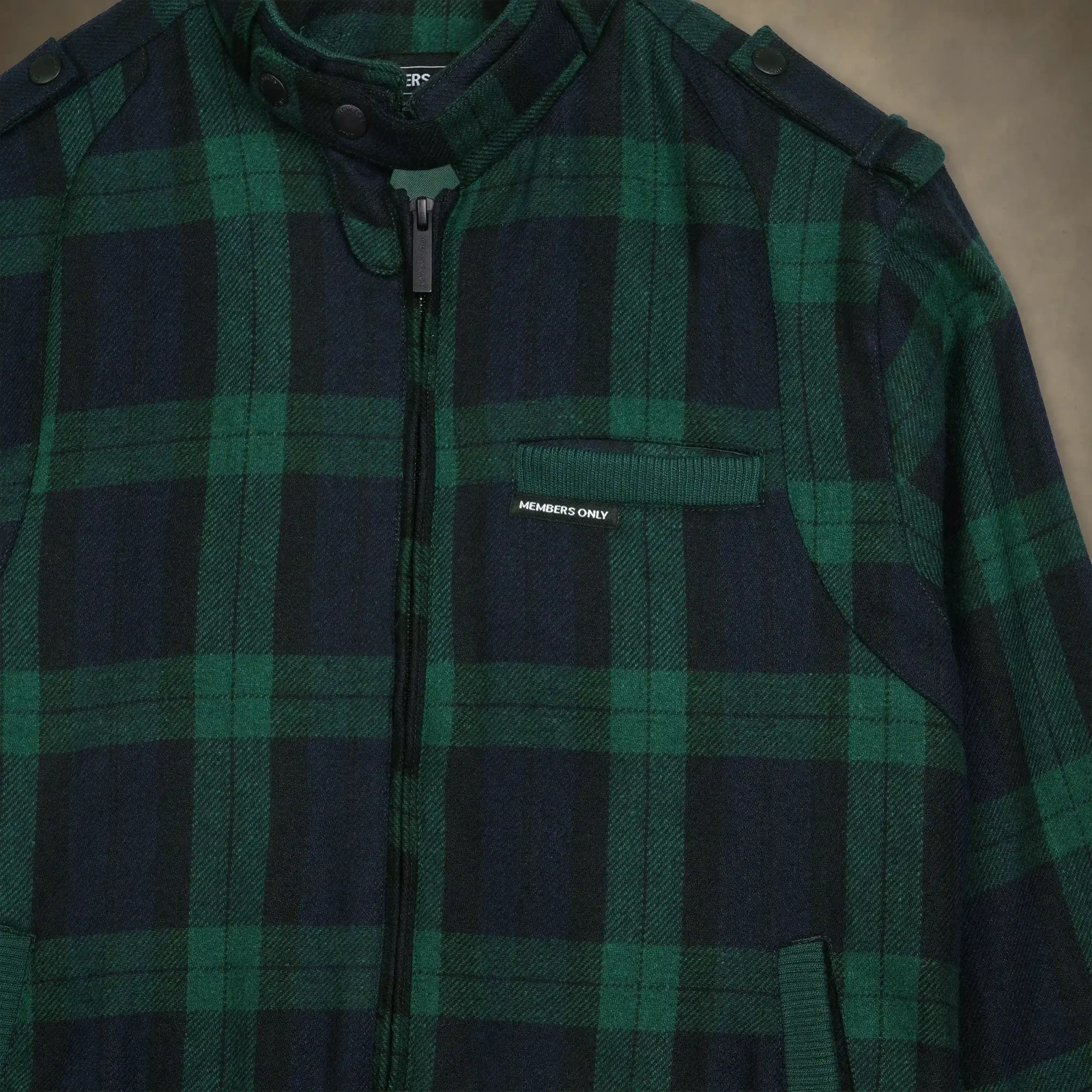 Men's Wool Iconic Racer Jacket
