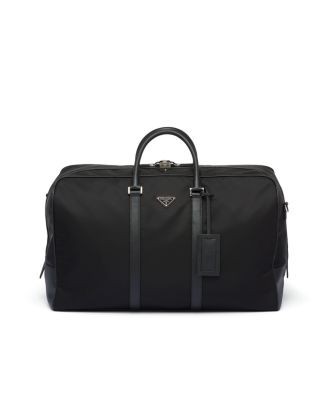 Prada Re-nylon and Saffiano Leather Duffle Bag