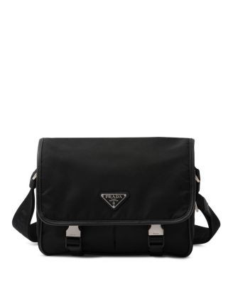 Prada Re-Nylon and Saffiano Leather Shoulder Bag