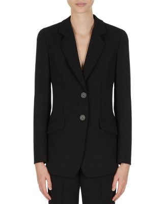 Emporio Armani Barathea Stretch Wool Blazer