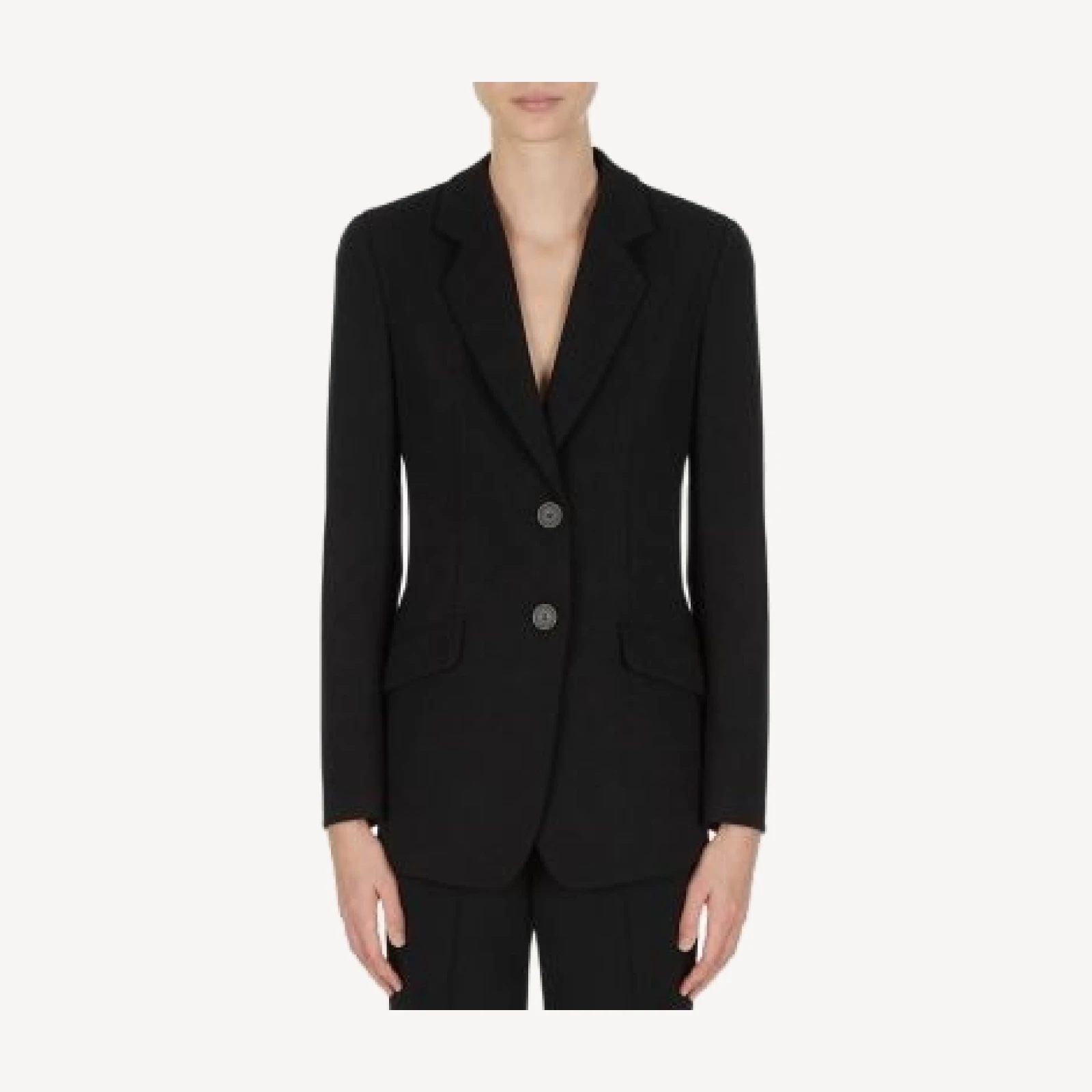 Emporio Armani Barathea Stretch Wool Blazer