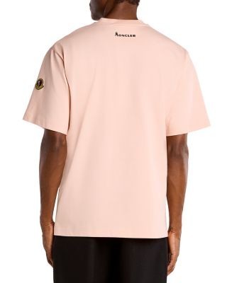 Moncler Cotton Photo Print Crewneck T-Shirt
