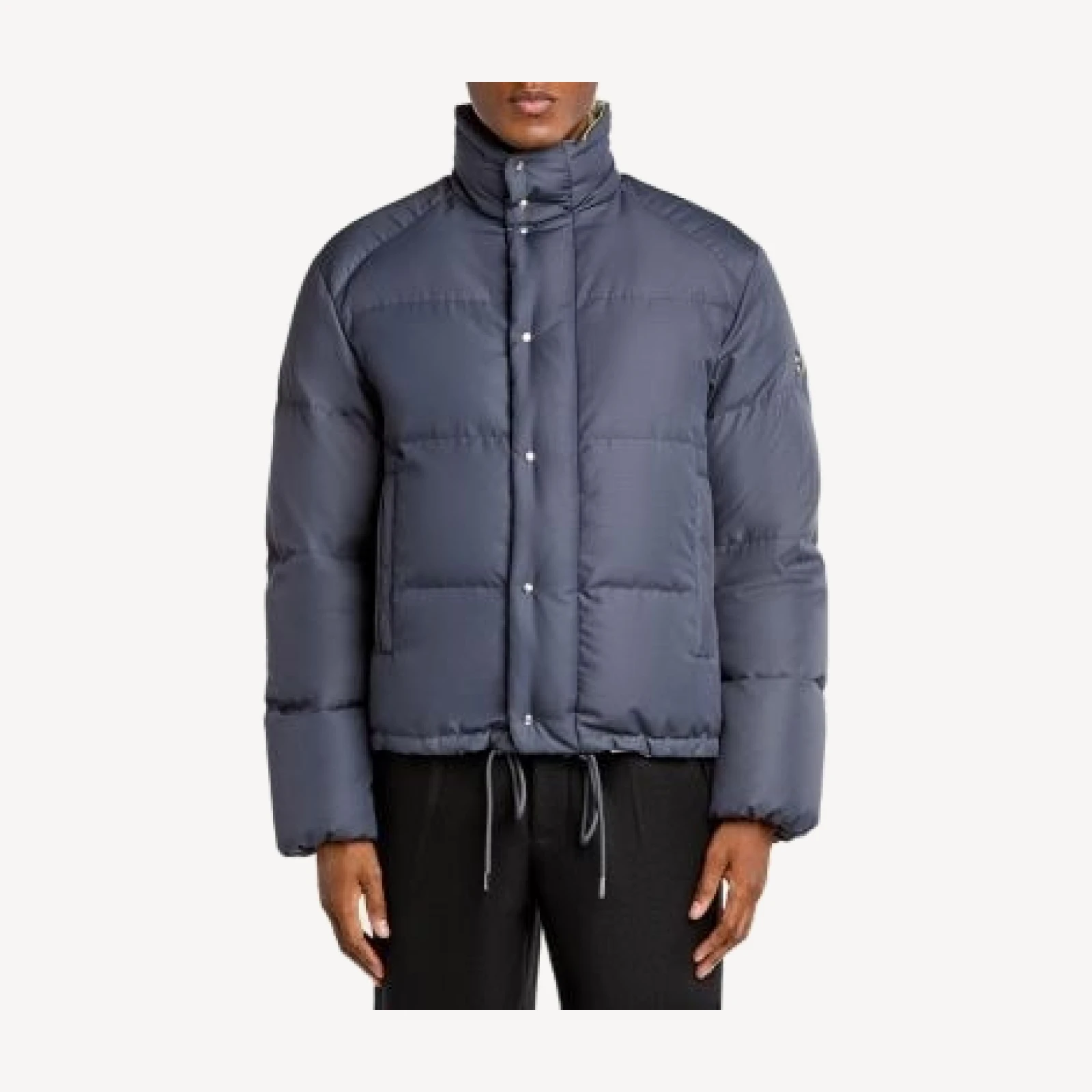 Moncler Verone Stand Collar Quilted Down Puffer Jacket