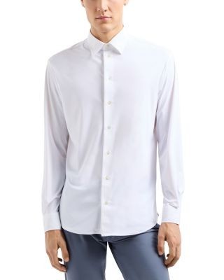 Emporio Armani Regular Fit Nylon Sport Shirt