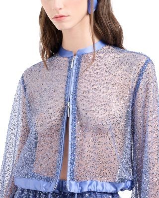 Emporio Armani Sheer Sequin Jacket - Exclusive