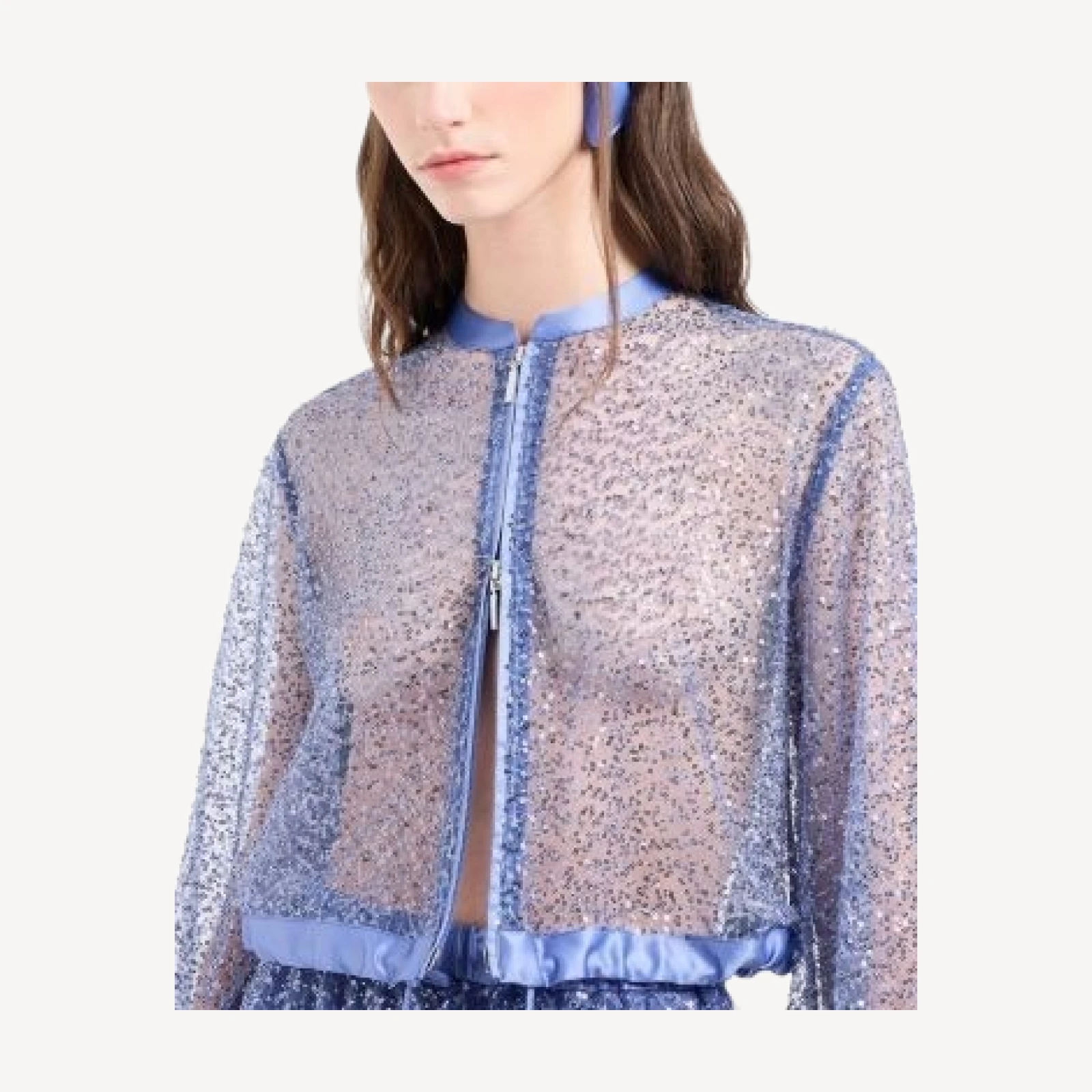 Emporio Armani Sheer Sequin Jacket - Exclusive