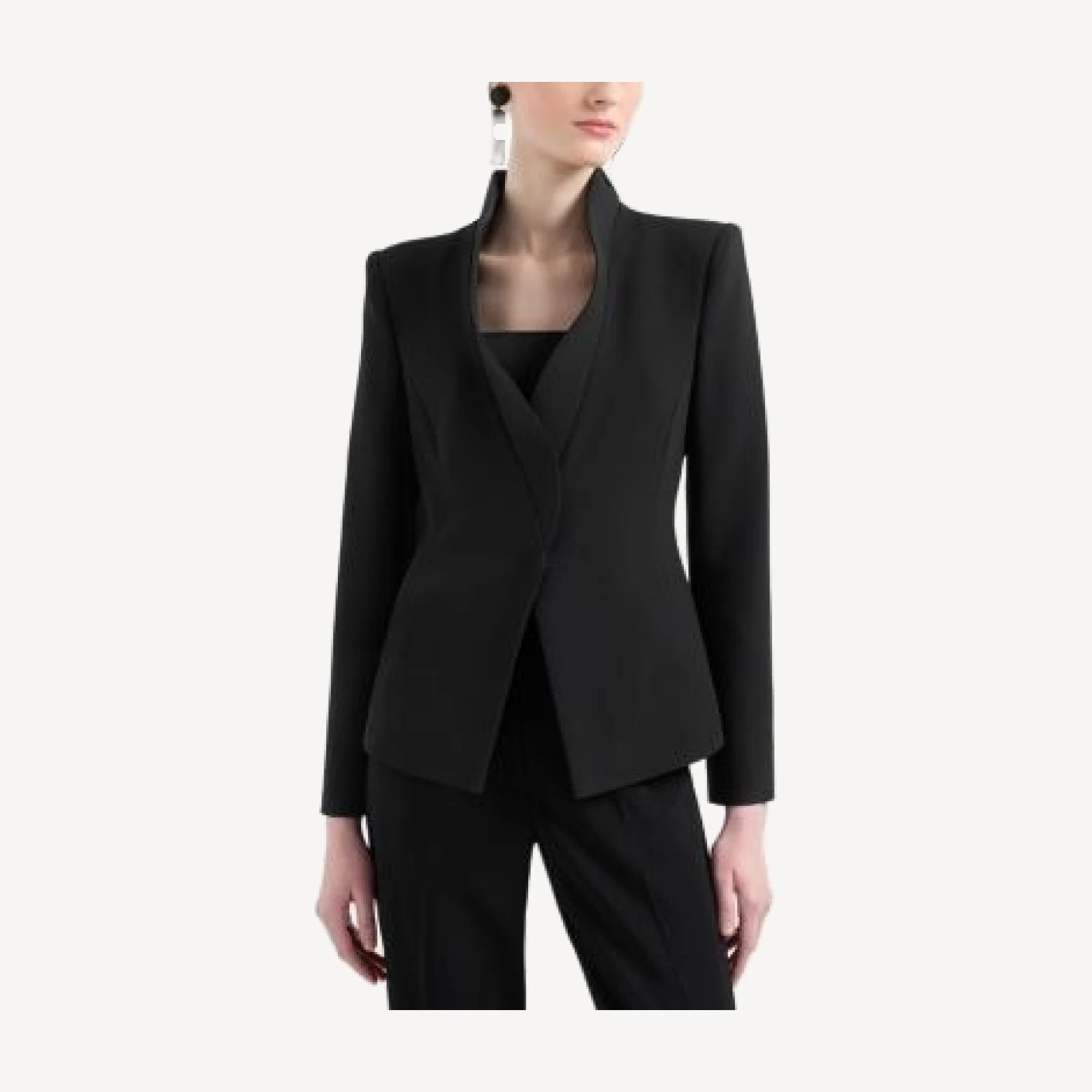 Emporio Armani Ruffled Blazer
