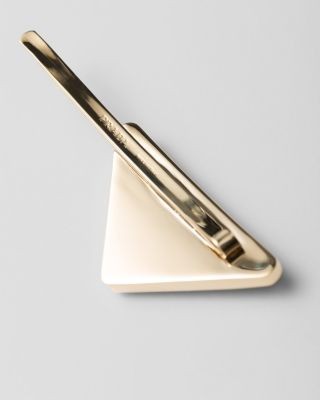 Prada Plexiglas And Metal Barrette