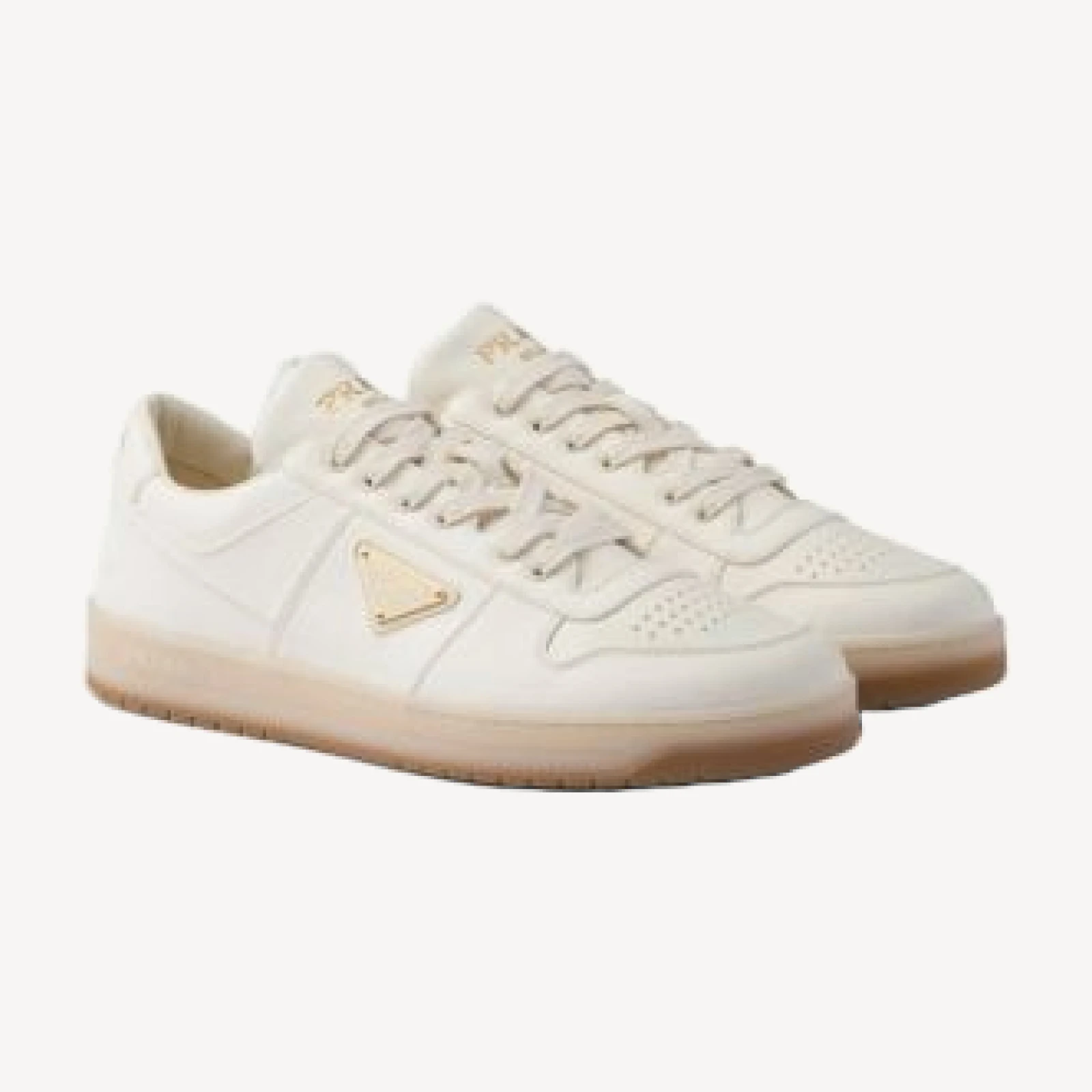 Prada Men's Downtown Nappa Leather Sneakers