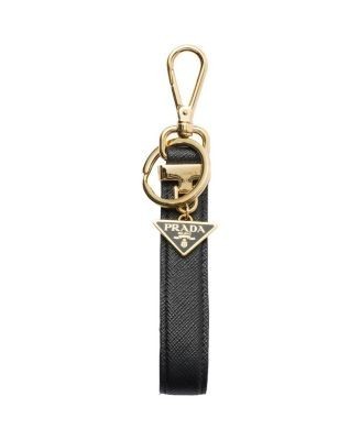 Prada Saffiano Leather Key Ring