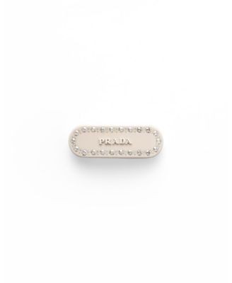 Prada Hair Clip With Crystals