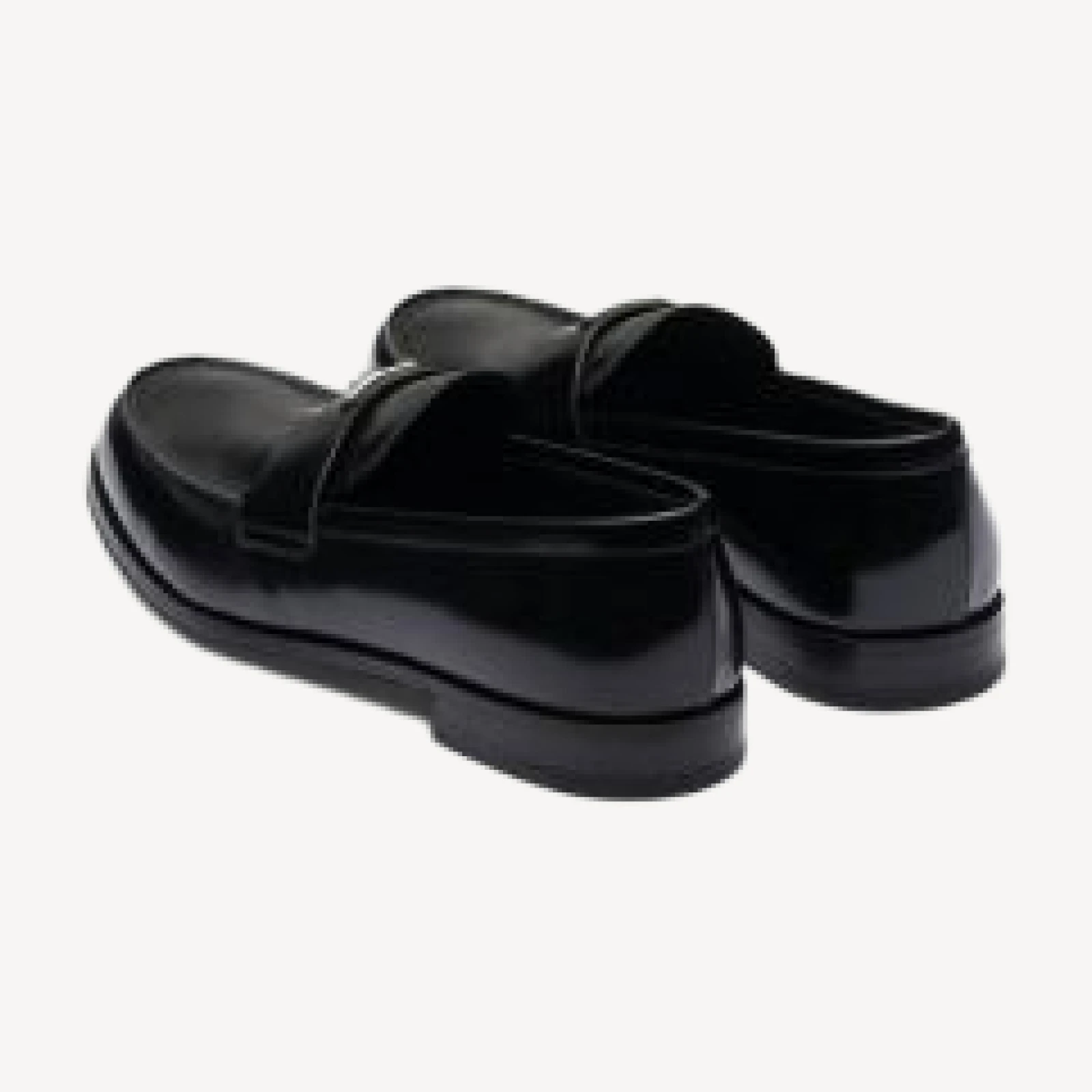 Prada Men's Brushed Leather Loafers