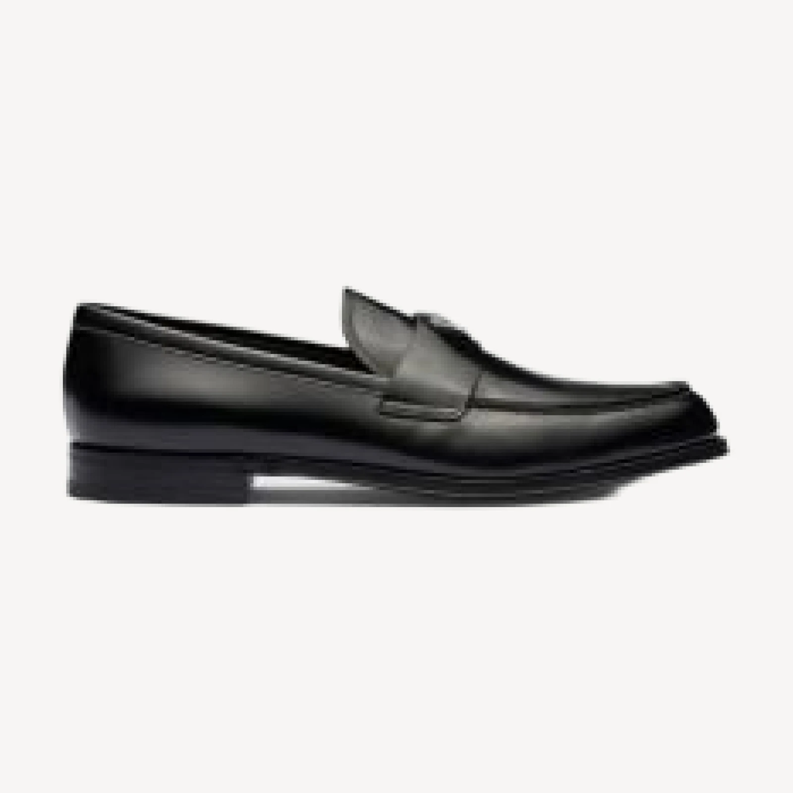 Prada Men's Brushed Leather Loafers