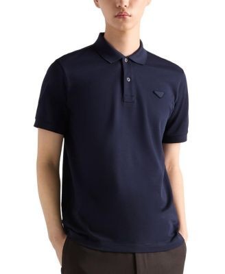 Prada Pique Polo Shirt
