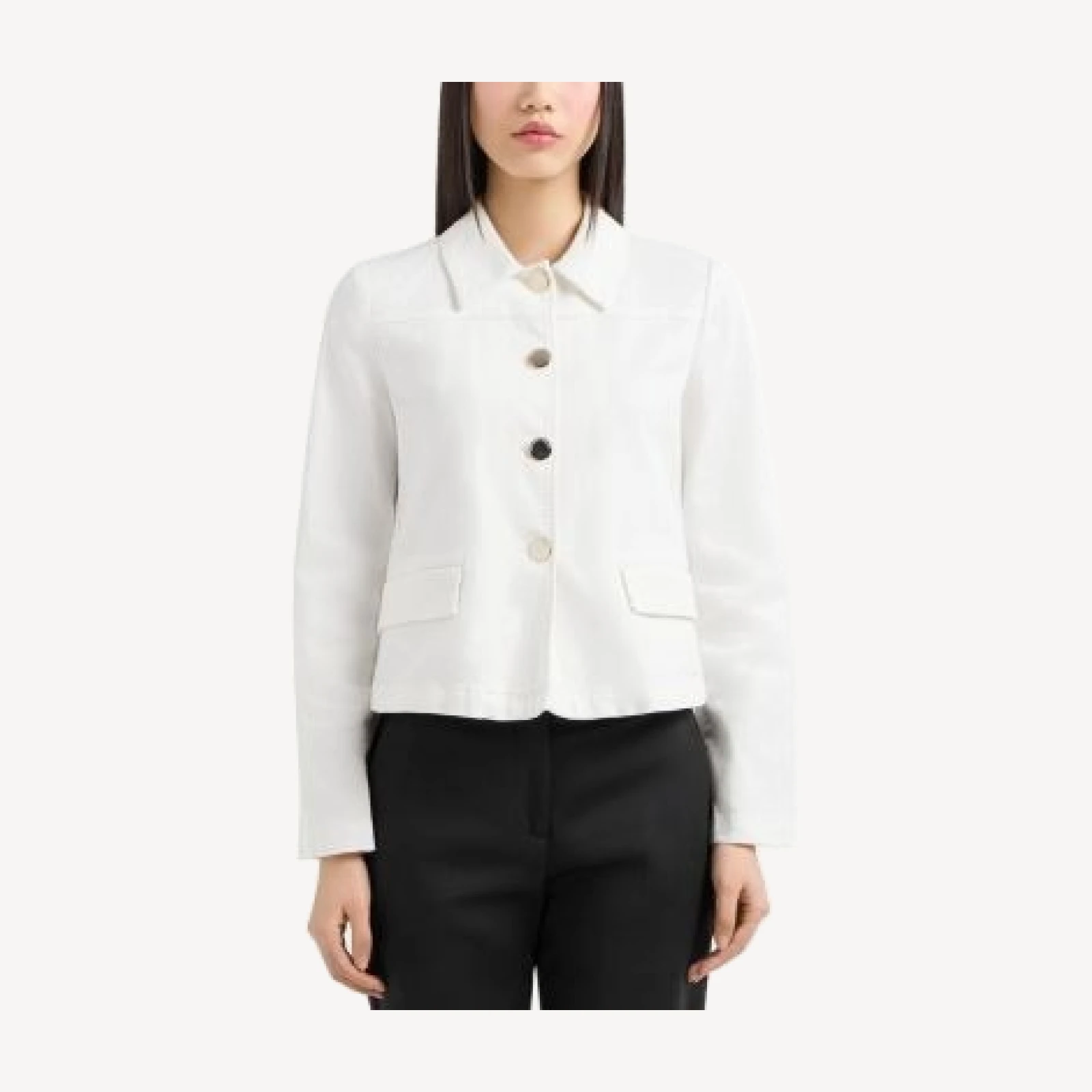 Emporio Armani Stretch Cotton Denim Jacket