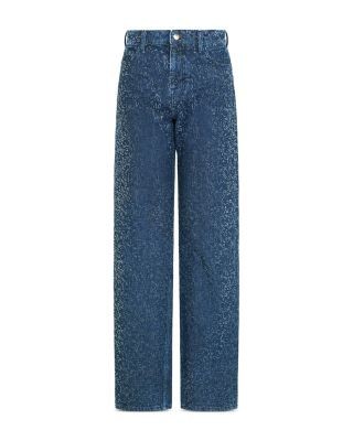 Emporio Armani Rhinestone Straight Pants