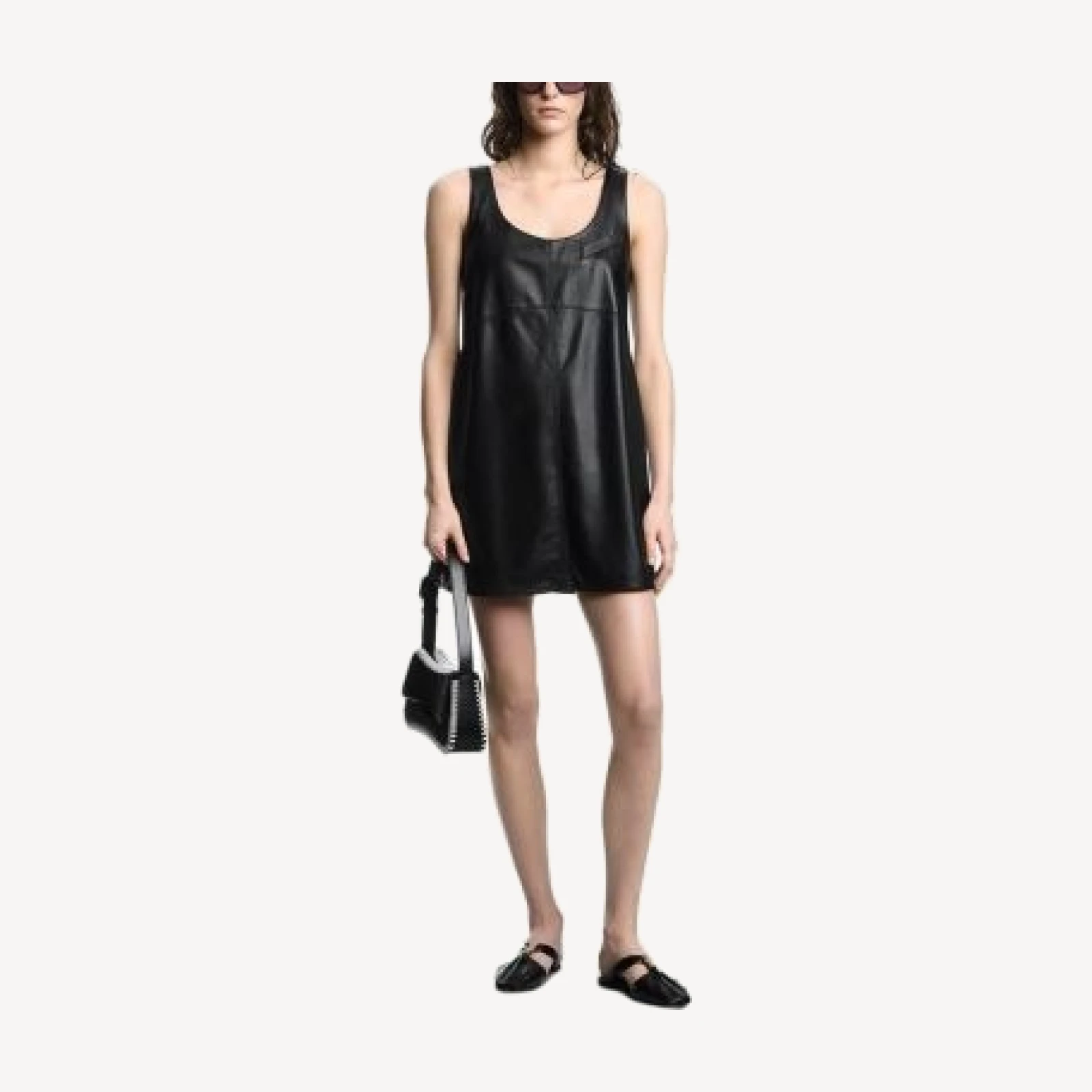 Emporio Armani Leather Dress
