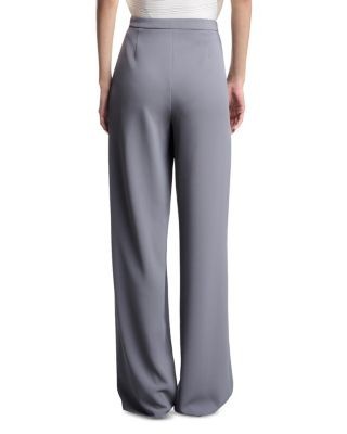 Emporio Armani Fluid Armure Palazzo Pants