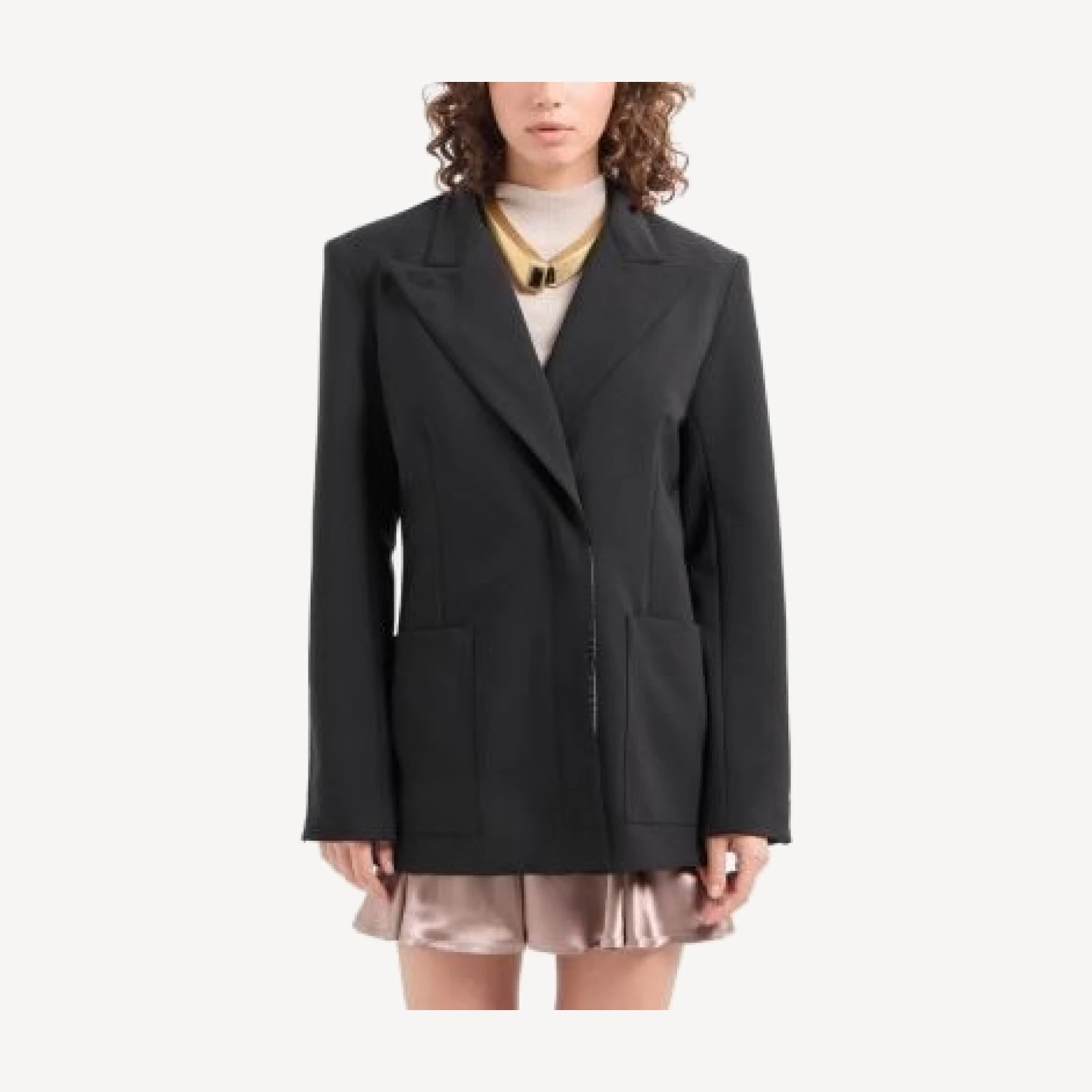 Emporio Armani Peak Lapel Blazer