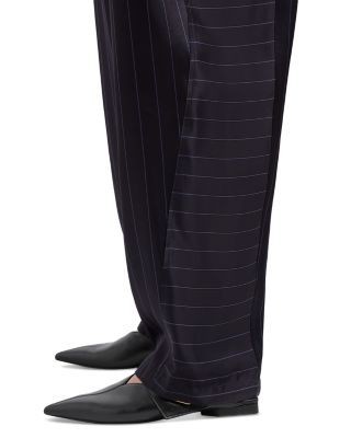 Emporio Armani Fluid Pinstripe Trousers