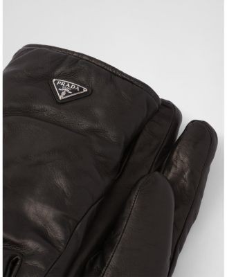 Prada Nappa Leather Gloves