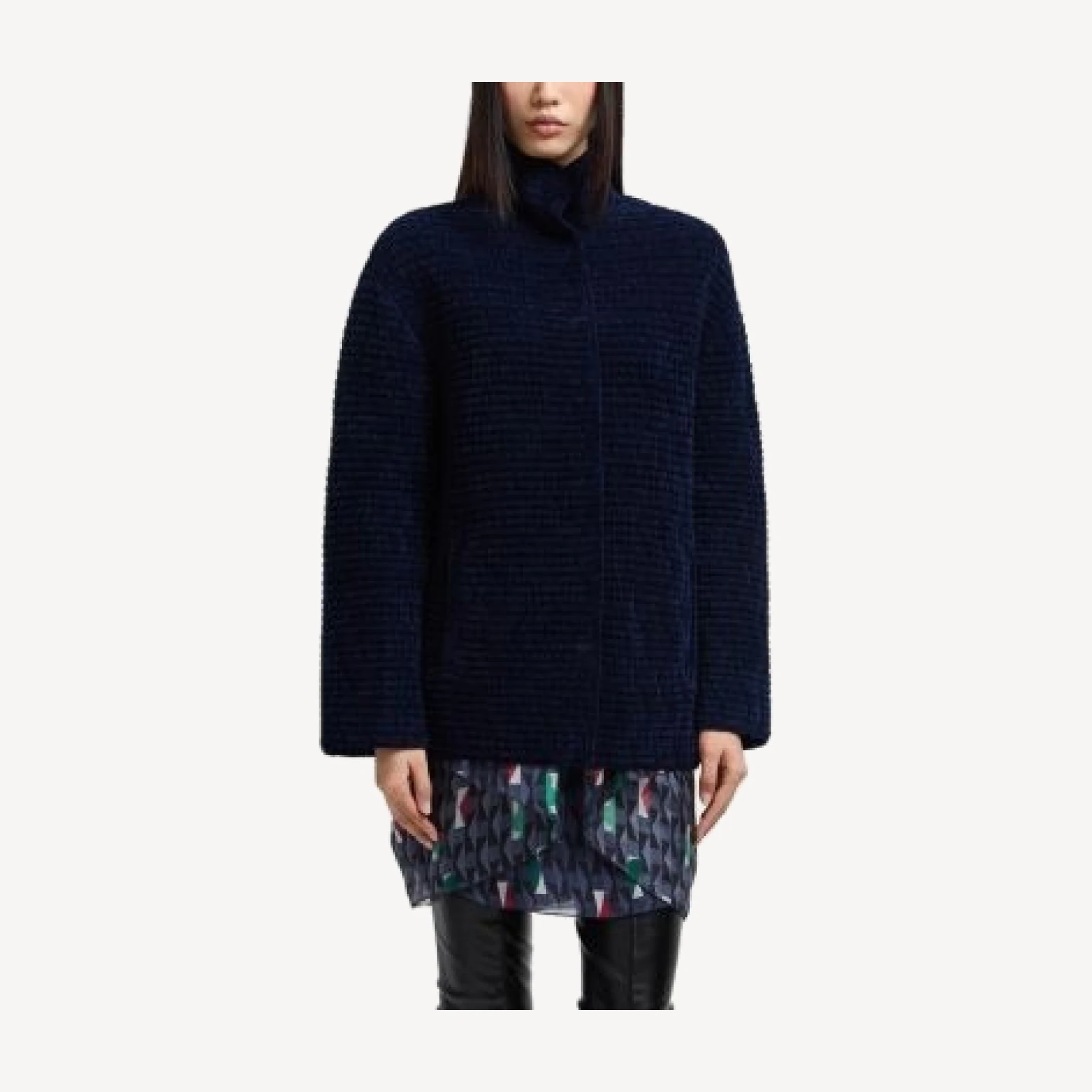 Emporio Armani Terry Effect Chenille Jacket