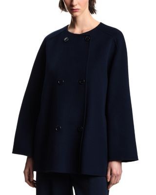 Emporio Armani Wool and Cashmere Peacoat
