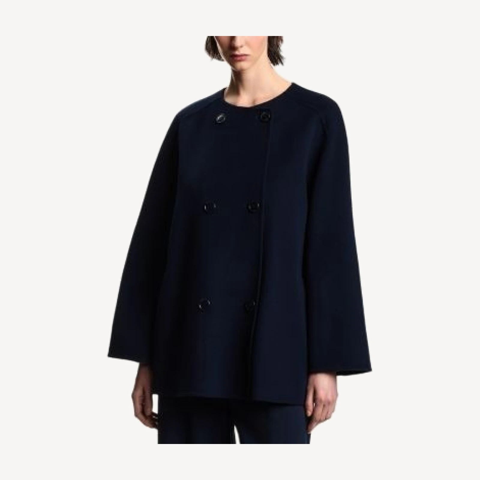 Emporio Armani Wool and Cashmere Peacoat