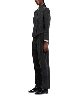 Emporio Armani Printed Velvet Jacket