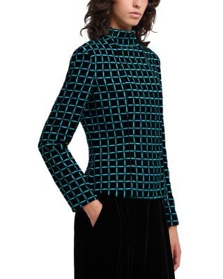 Emporio Armani Embroidered Velvet Jacket